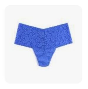 Hanky Panky Retro Lace Thong sea blue BSEA